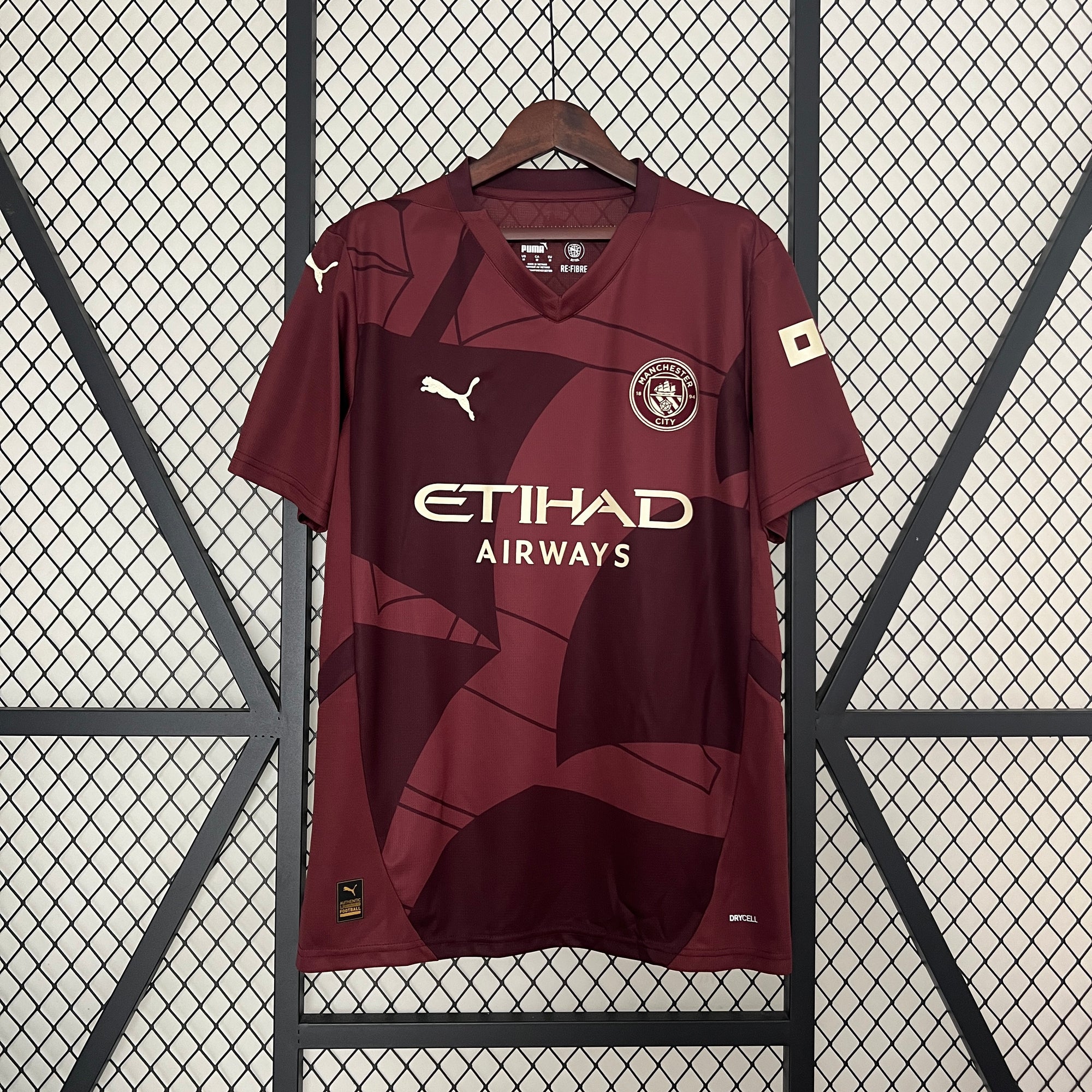 Manchester City FC Jersey 2024/25-(Custom Name & Number)
