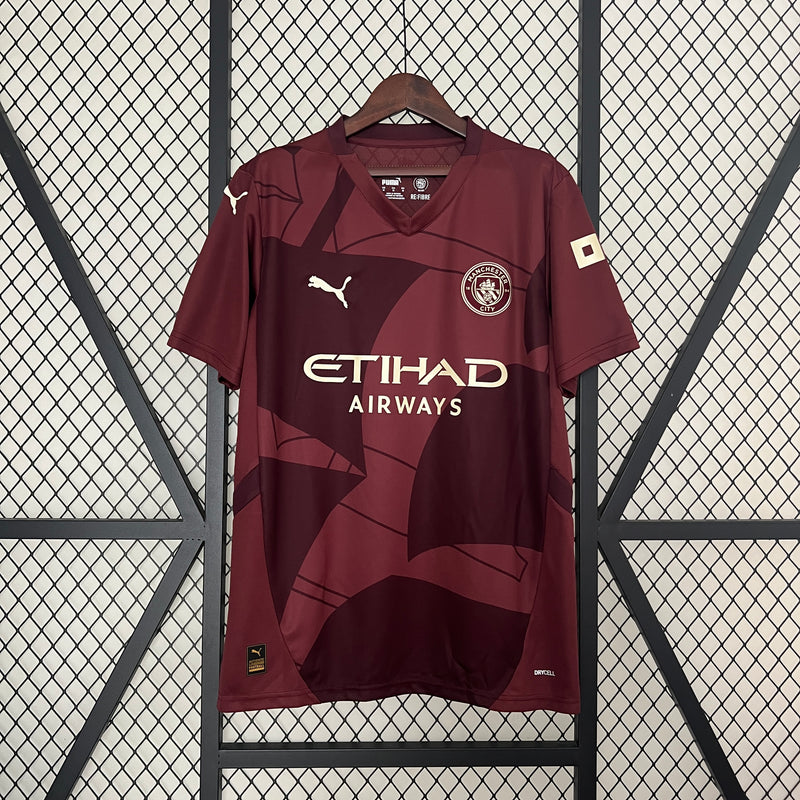 Manchester City FC Jersey 2024/25-(Custom Name & Number)
