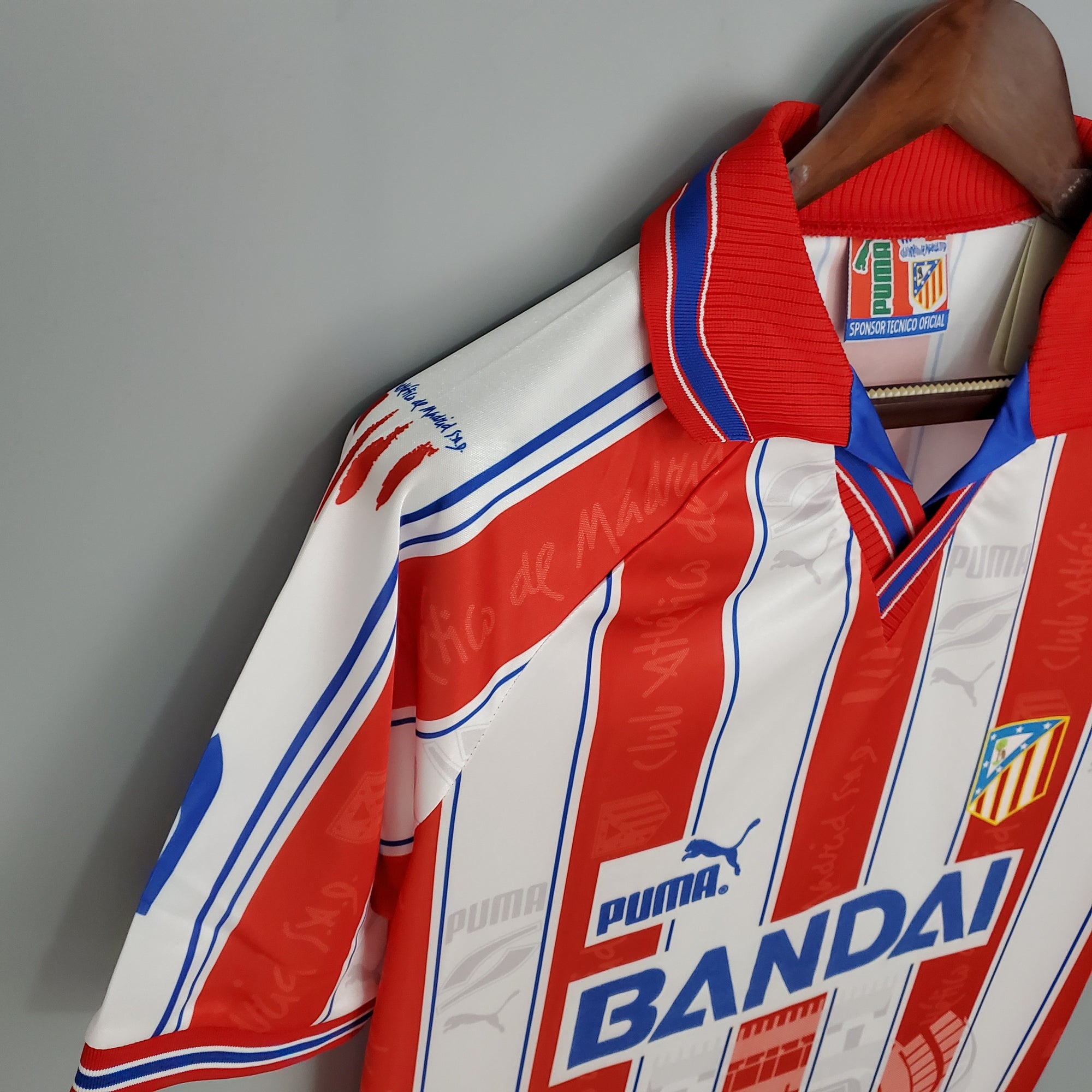 Retro Atletico Madrid 1996/97 home