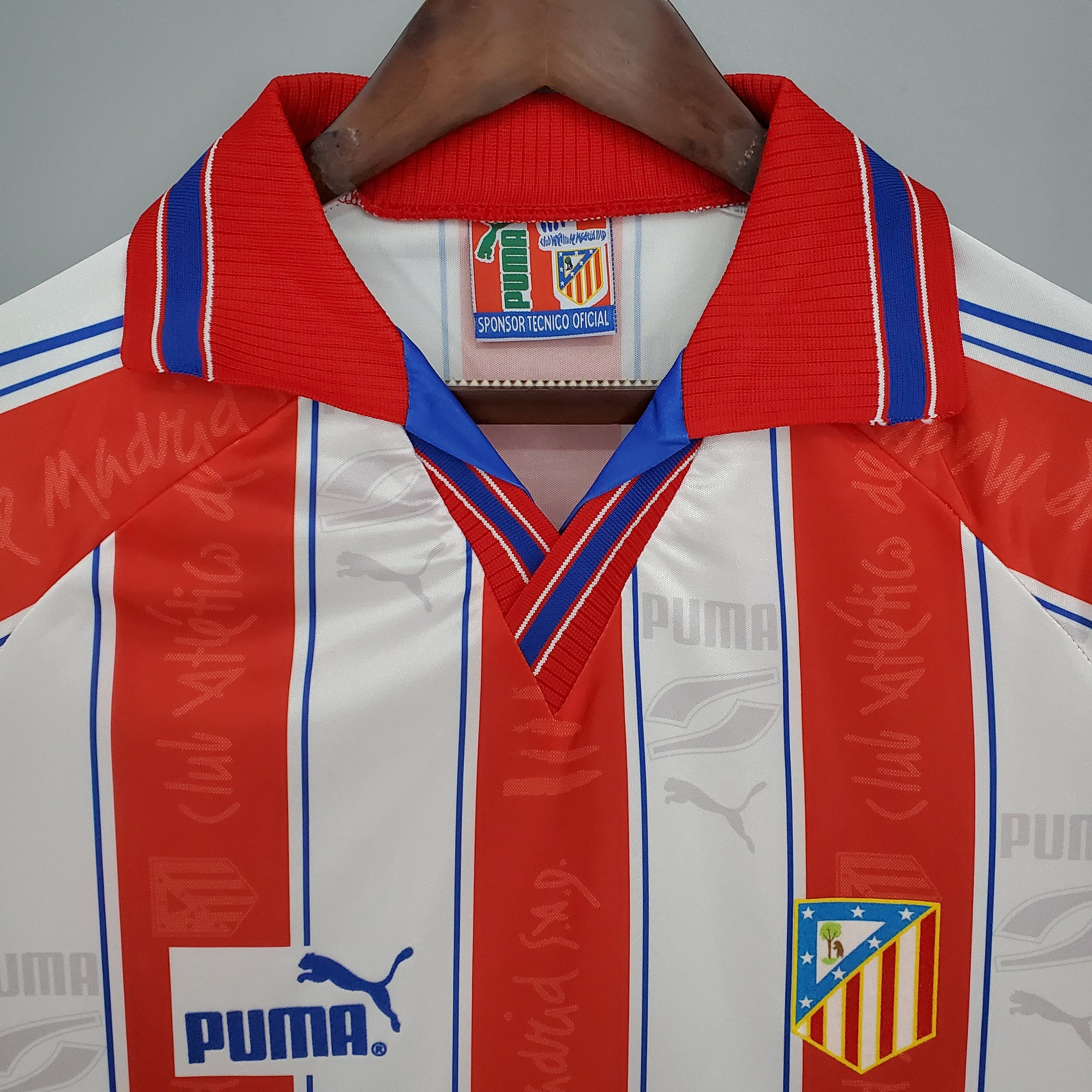Retro Atletico Madrid 1996/97 home