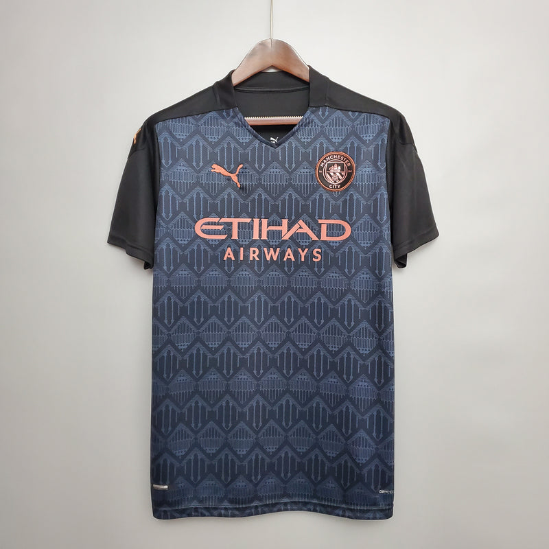 Manchester City FC Jersey 2020/21-(Custom Name & Number)