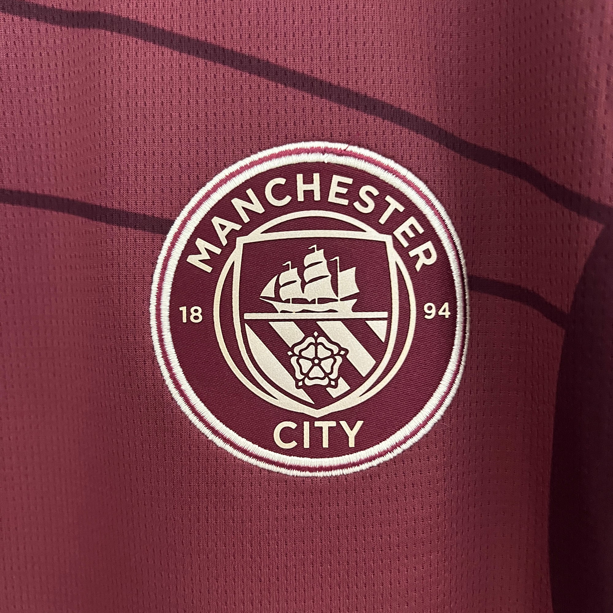Manchester City FC Jersey 2024/25-(Custom Name & Number)