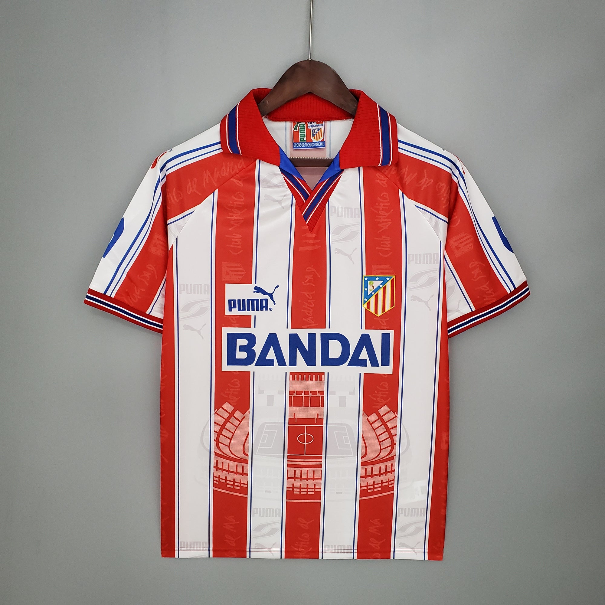 Retro Atletico Madrid 1996/97 home
