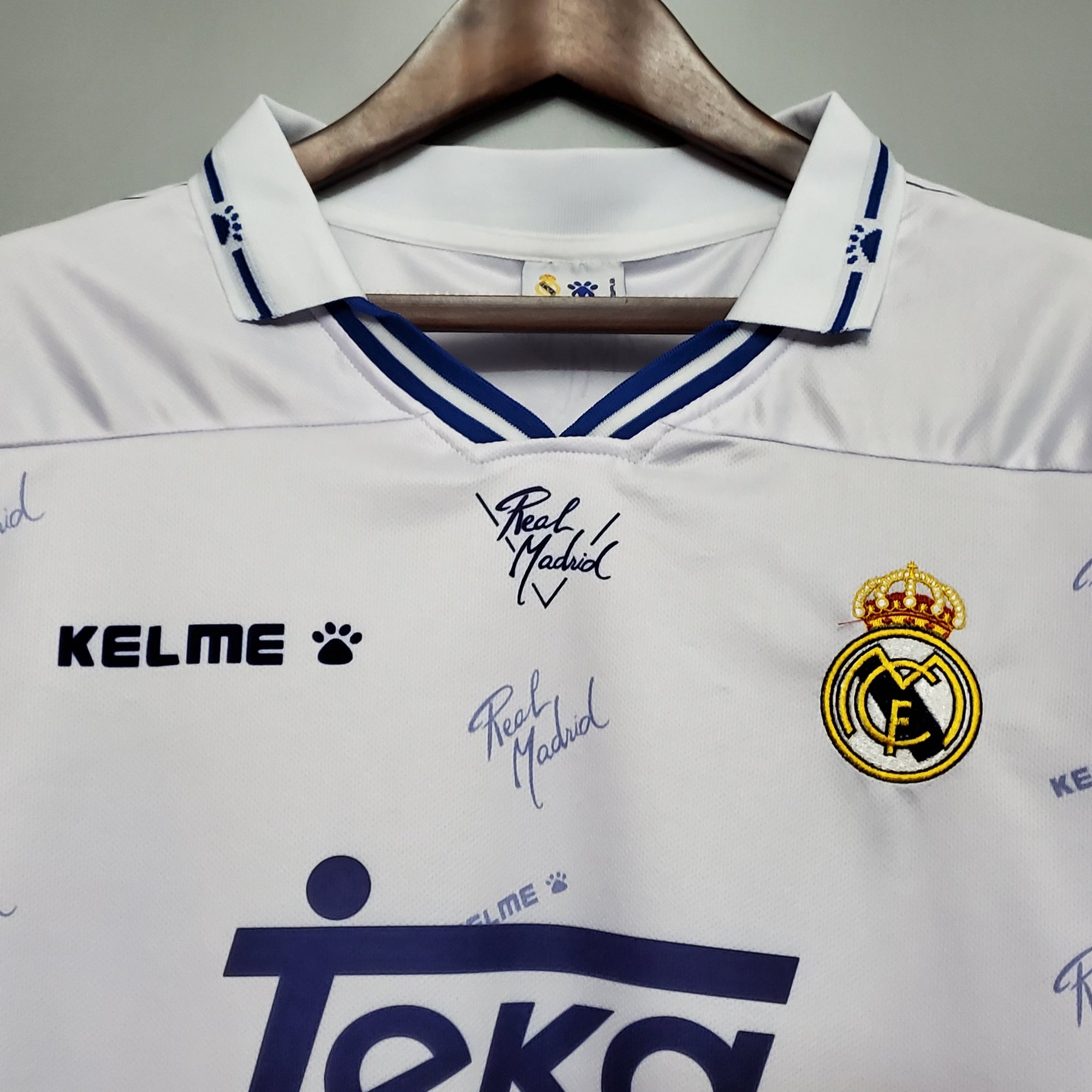 Retro Real Madrid 1994/96 home