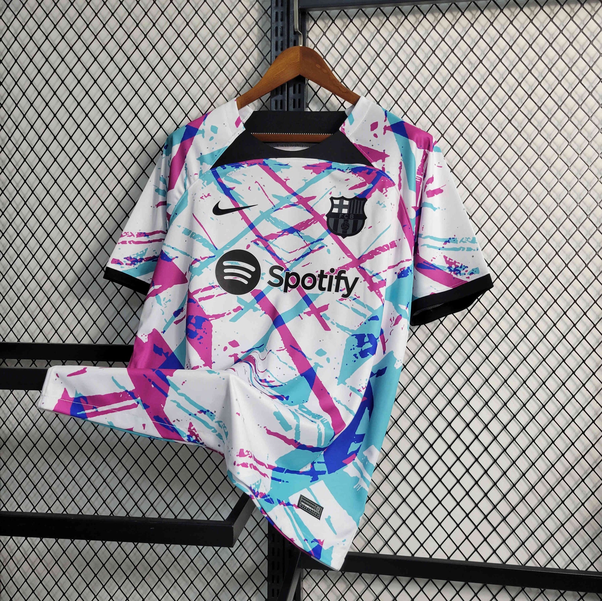 2023-24 Barcelona White Training Jersey
