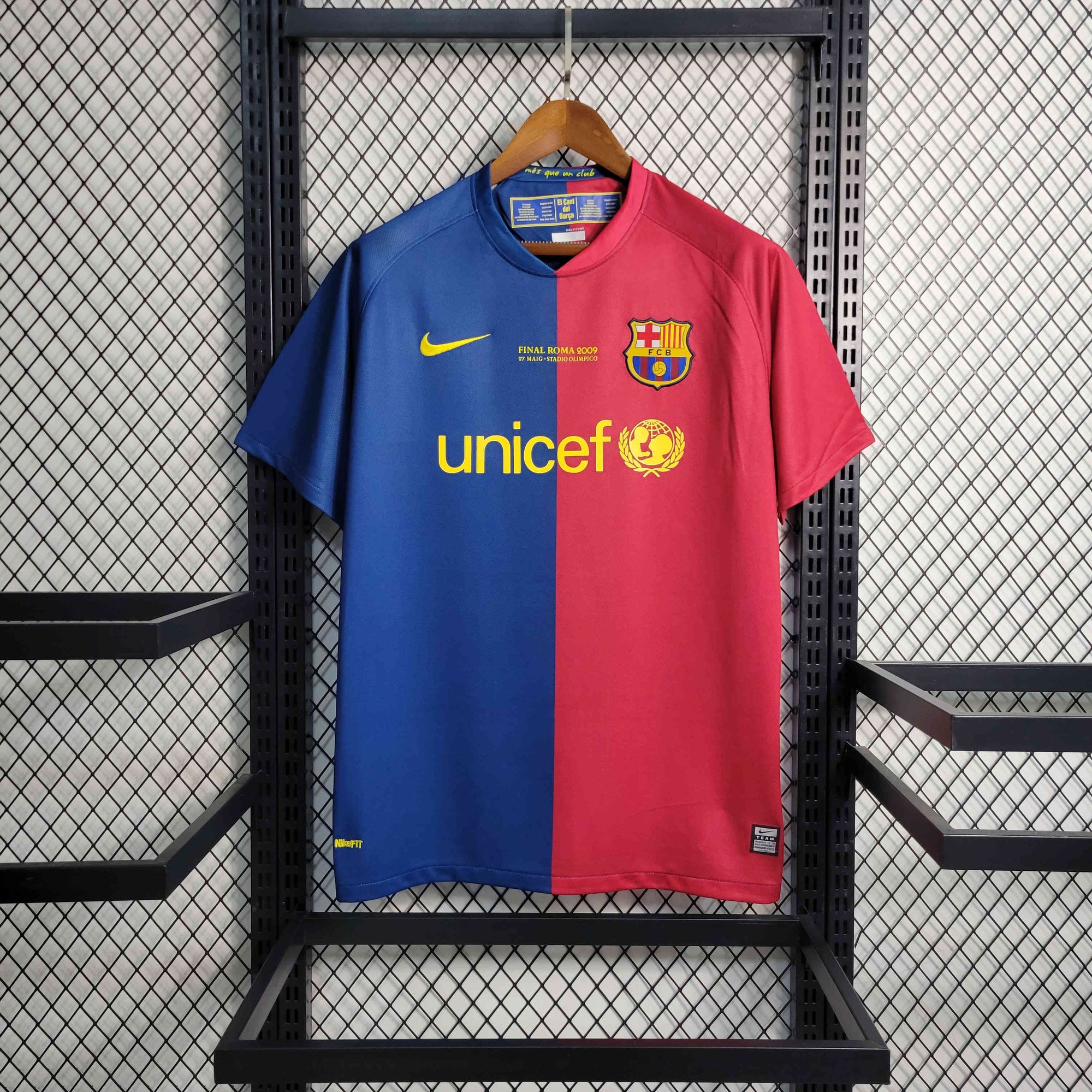 Retro 2008-09 Barcelona Home