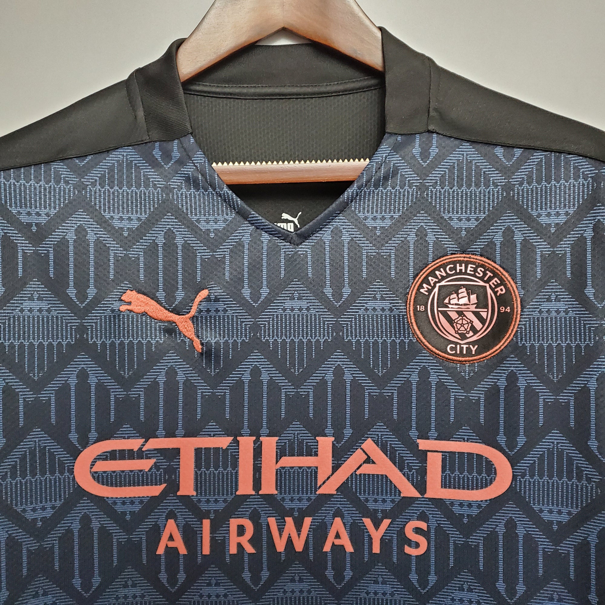 Manchester City FC Jersey 2020/21-(Custom Name & Number)