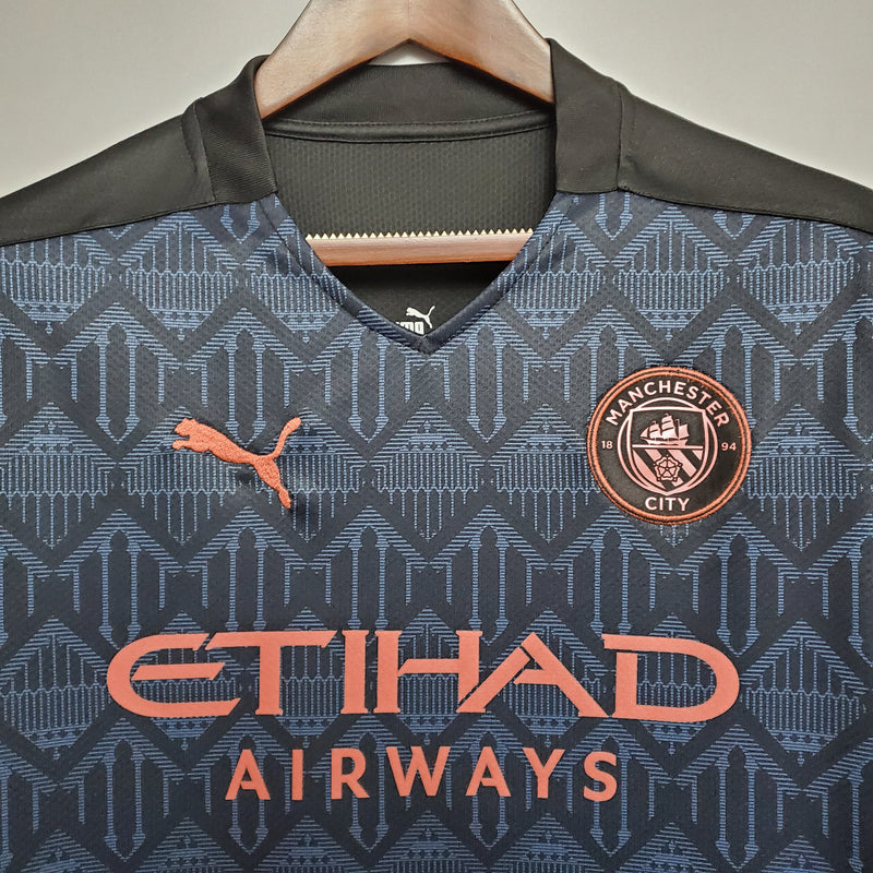 Manchester City FC Jersey 2020/21-(Custom Name & Number)